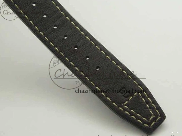 MIROTIME 0123 Big Pilot IW510301 Satin-Polished RG YLF Best Edition Black Dial On Leather Strap A Flexible 7222